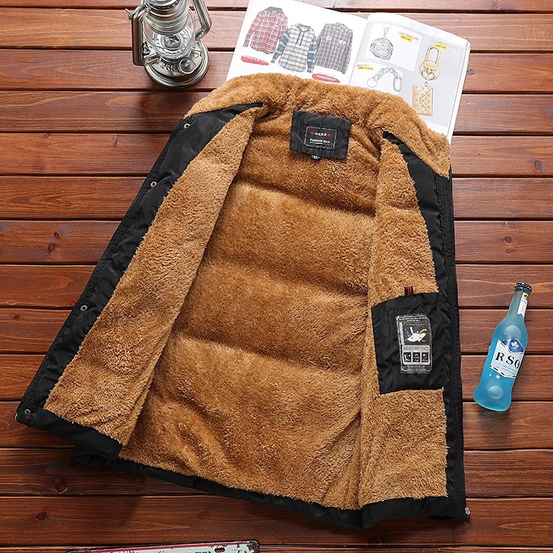 Homme Gilet matelassé Gilet polaire Gilet du quotidien Rendez-vous Vacances Mode Décontractées Automne hiver Poche Polyester Chaud Confortable Couleur unie Cachée Boutonné devant Mao Standard Noir de 2025 ? $42.99 –P7