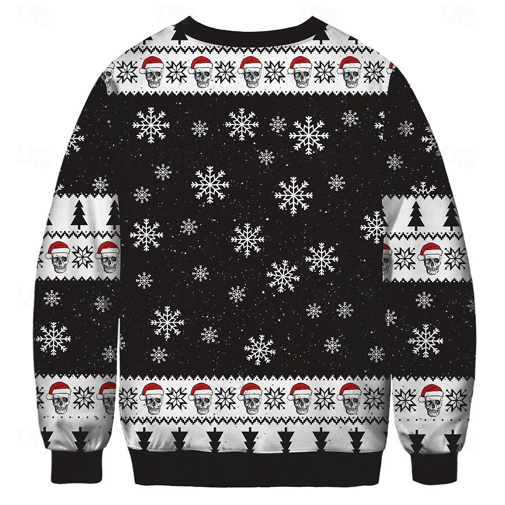 Anime 3D-Druck 3D Bischofsärmel Kapuzensweatshirt Cartoon Manga Weihnachtsmann Grafik für Paar Herren Damen Erwachsene 3D-Druck  für Weihnachten Karneval Party Festival 2025 - $29.99 –P2