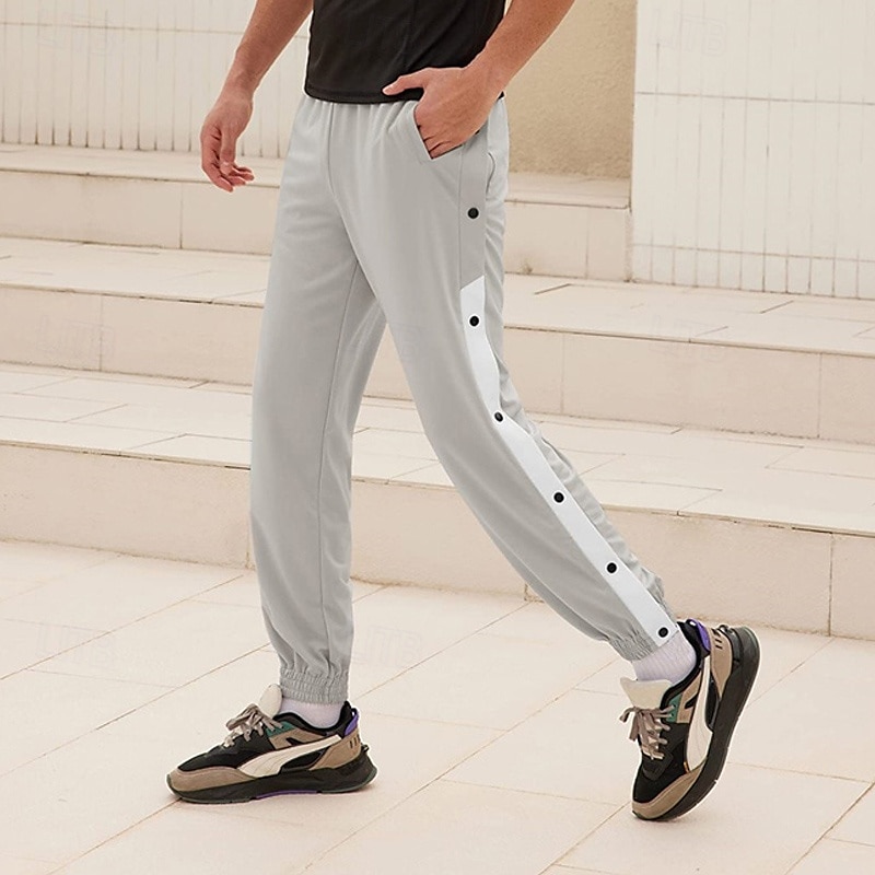 Men's Sweatpants Tear Away Pants Running Pants Athletic Pants Basketball Pants Pocket Elastic Waistband Pants / Trousers Outdoor Sports & Outdoor Athletic Fall Quick Dry Lightweight Soft Marathon 2025 - €14.99 –P7