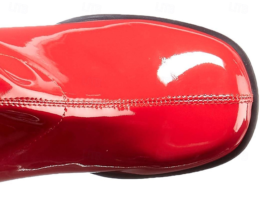Retro 70. léta Boty Gogo boty Ke kolenům Flitry Maškarní kostým Dámské Karneval Párty Klub Pride Parade Dospělé Boty 2025 - $55.99 –P4