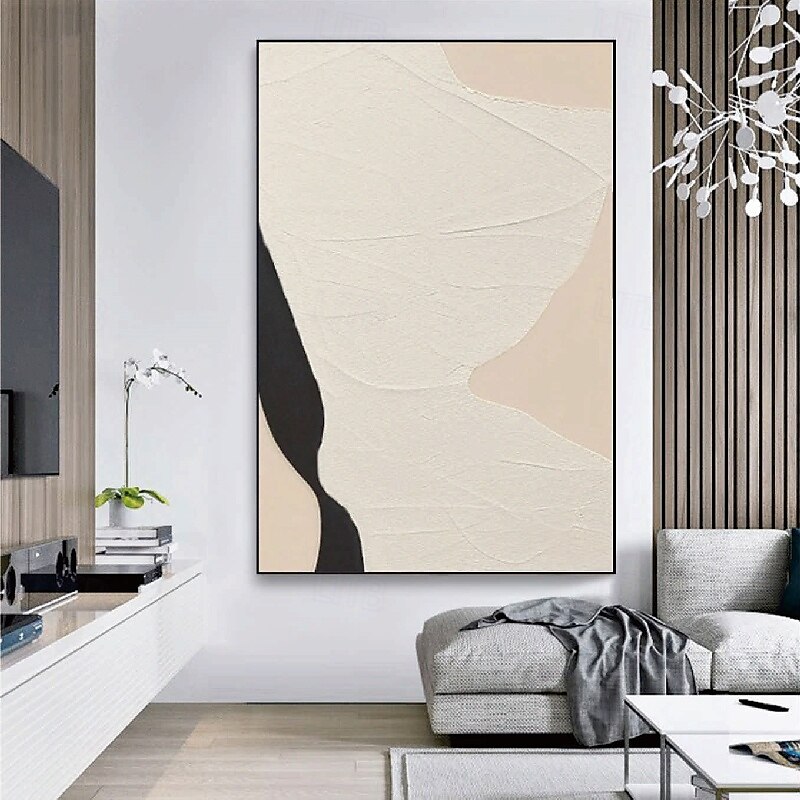 Ölgemälde handgemachtes Wabi Sabi Gemälde handgemachte Wandkunst 2er Set beige abstraktes Gemälde auf Leinwand Gemälde ein Paar beige Textur Wandkunst neutrale abstrakte Wandkunst Boho Gemälde 2025 - $116.99 –P8
