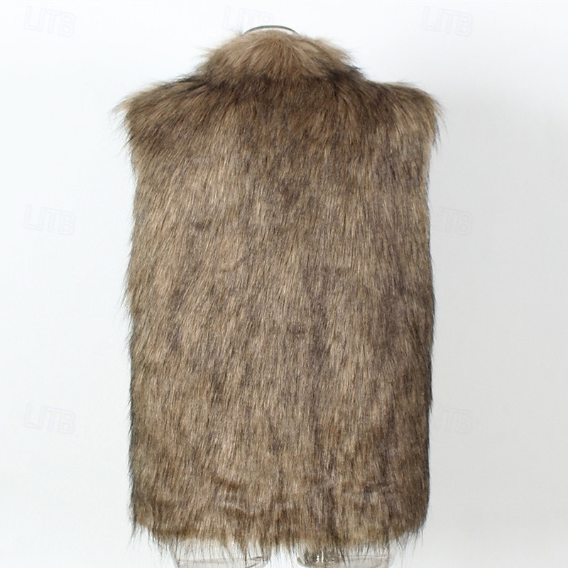 Per uomo Gilet Cappotto di pelliccia sintetica Giornaliero Appuntamento Da mare Di tendenza Informale Autunno inverno Tenere al caldo Poliestere Comodo Liscio Cardigan Colletto alla coreana Standard del 2026 a $39.99 –P17