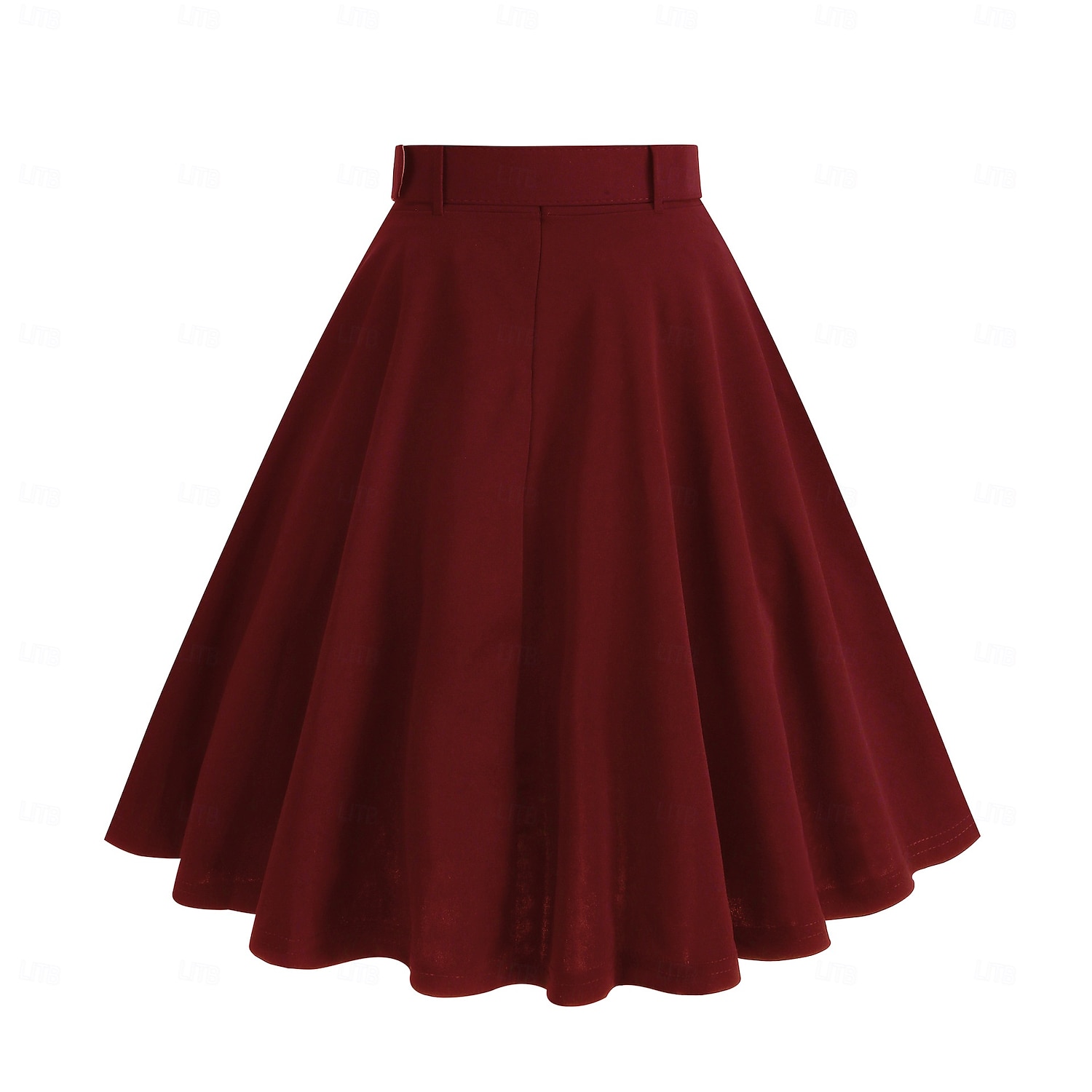 Rétro Vintage Années 1950 Hepburn Jupe Ligne A Femmes Carnaval Nouvel An Mascarade Décontracté Quotidien Enterrement de Vie de Jeune Fille Adulte Jupe de 2025 ? $28.99 –P2