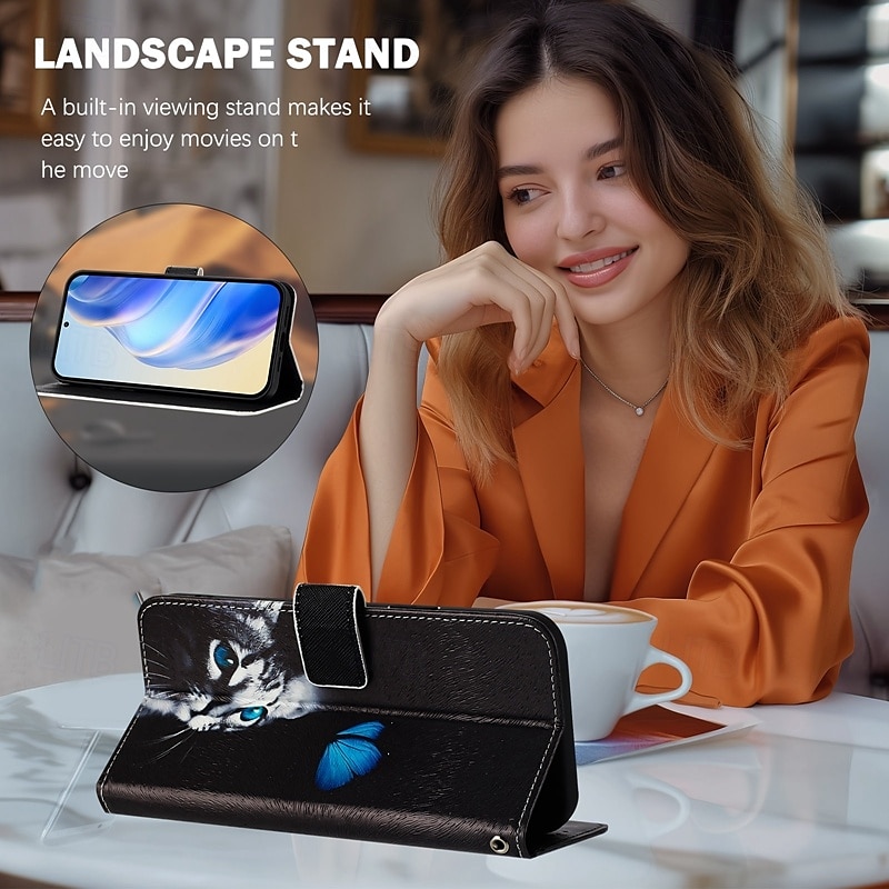 телефон Кейс для Назначение SSamsung Galaxy S24 Ultra Plus S23 S22 S21 S20 Ultra Plus FE А55 А35 А25 А15 5Г A54 A34 A14 A73 A53 A33 A23 A13 A72 A52 A32 A22 A12 S25 Ультра Кошелек для карт 2025 - $15.99 –P11