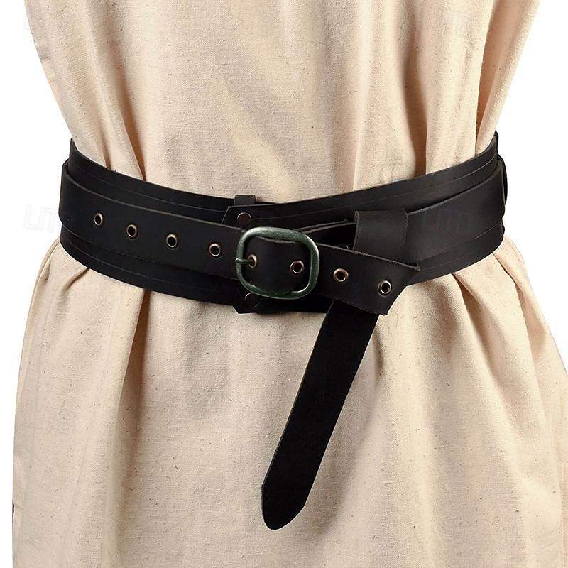 Retró Középkori Reneszánsz Derékszíj Férfi Kelta Viking Álarcos mulatság LARP Ren Faire Felnőttek Derékszíj 2025 - $23.99 –P2