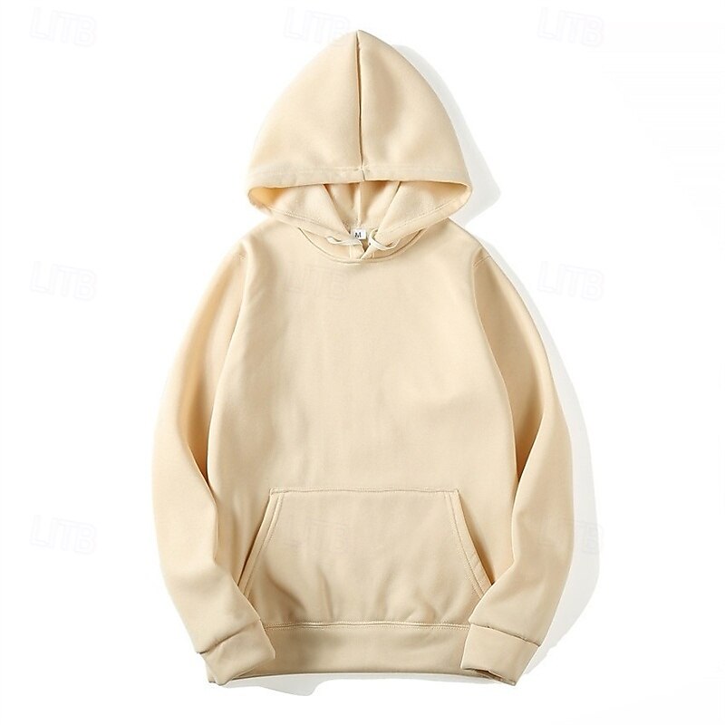 Hombre Sudadera Con Capucha Manga Larga Con Capucha Camiseta Al aire libre Mantiene abrigado Forro Polar Rutina de ejercicio Suave Invierno Poliéster Gris oscuro Negro Blanco Gimnasio Escalada 2025 - $11.59 –P17