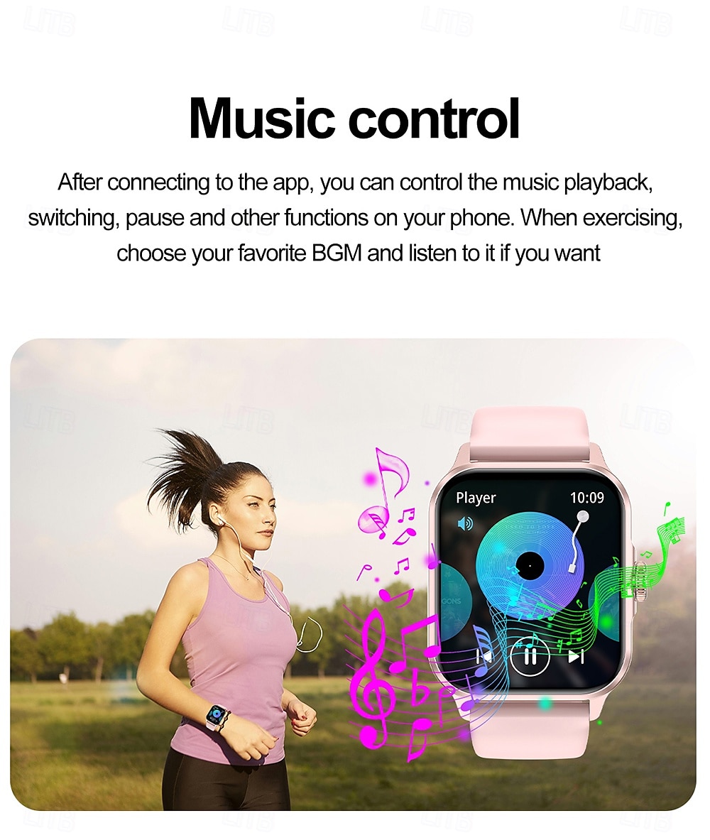 iMosi ZW36A Умные часы 1.83 дюймовый Смарт Часы Bluetooth Педометр Напоминание о звонке Датчик для отслеживания сна Совместим с Android iOS Женский Мужчины 2025 - $29.99 –P15