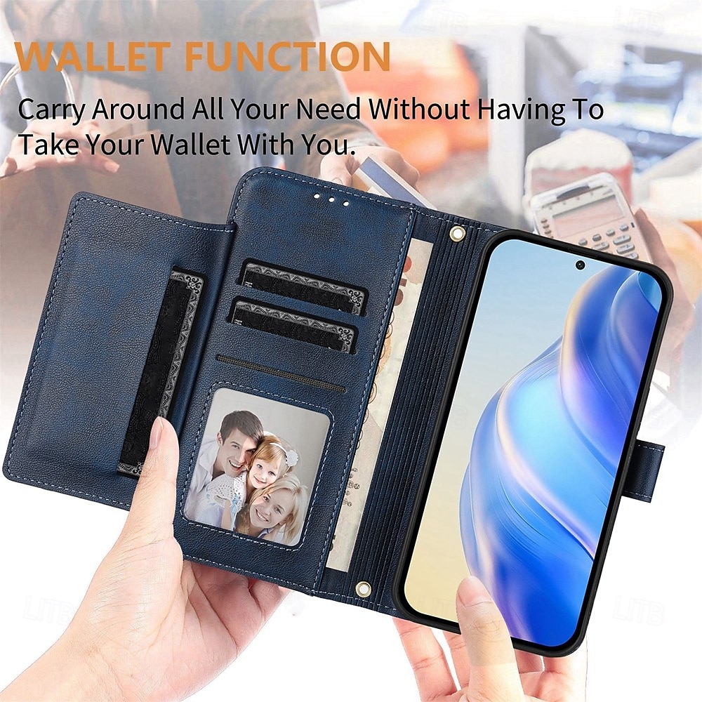 телефон Кейс для Назначение SSamsung Galaxy S24 S23 S22 S21 Ultra Plus А55 А35 А25 А15 5Г A54 A34 A14 A73 A53 A33 A23 A13 A72 A52 A42 A32 A22 A12 A02 S25 Ультра Кошелек для карт 2025 - $20.99 –P6
