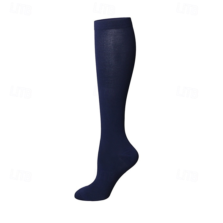 Yoga Socks 3 Pairs Men's Women's Compression Socks Anti-Slip Breathable Sweat wicking Comfortable Gym Workout Basketball Football / Soccer Running Jogging Sports Solid Colored Fashion Polyester 2026 - $8.99 –P10