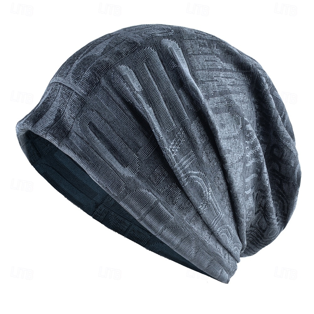 Voor heren Uniseks Muts Beanies 骷髅头毛线帽 Zwart Blauw Polyesteri Knus Alledaagse kleding Uitgaan Met Patroon 2025 - $10.49 –P3