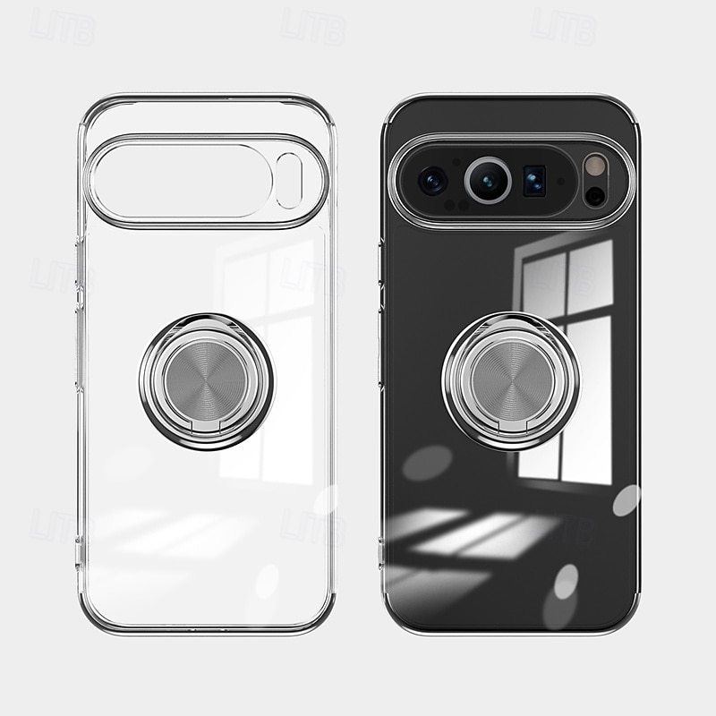 телефон Кейс для Назначение Пиксель 9 Про Pixel 9 ProXL Pixel 8 Pro Pixel 8 Пиксель 9 Pixel 7 Pixel 7 Pro Кейс на заднюю панель Кольца-держатели Магнитный Защита от удара Ретро ТПУ Покрытие ПК 2025 - $14.99 –P7