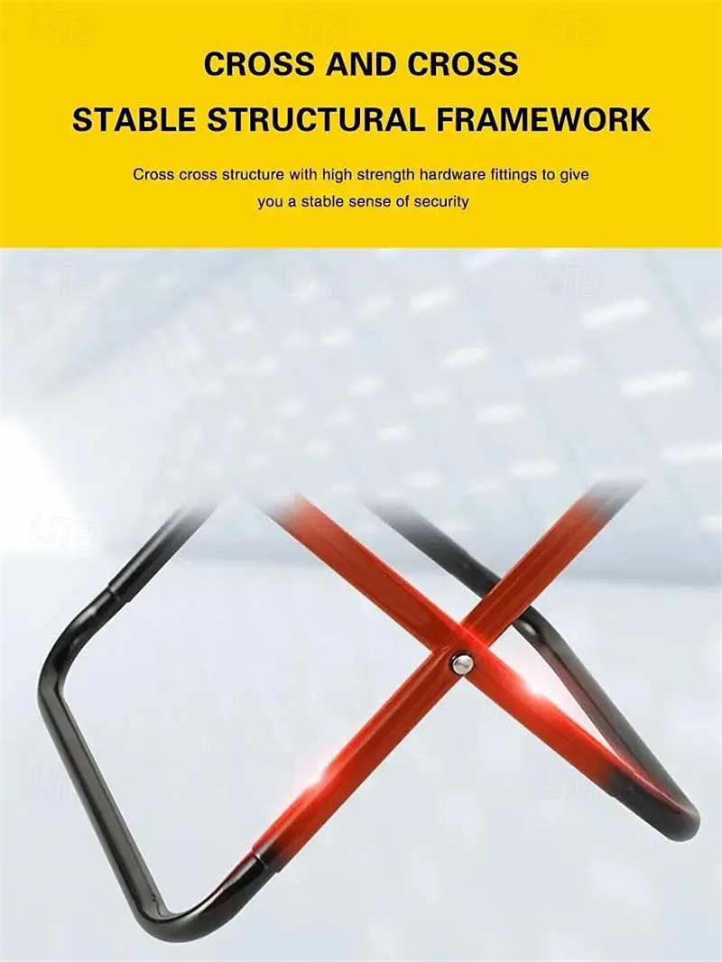 Portable Folding Stool - Durable Carbon Fiber Oval Shape with Zipper Pocket for Outdoor Recreation/Camping Lightweight and Compact Design Ideal for Campers and Outdoor Enthusiasts 2025 - $15.99 –P4