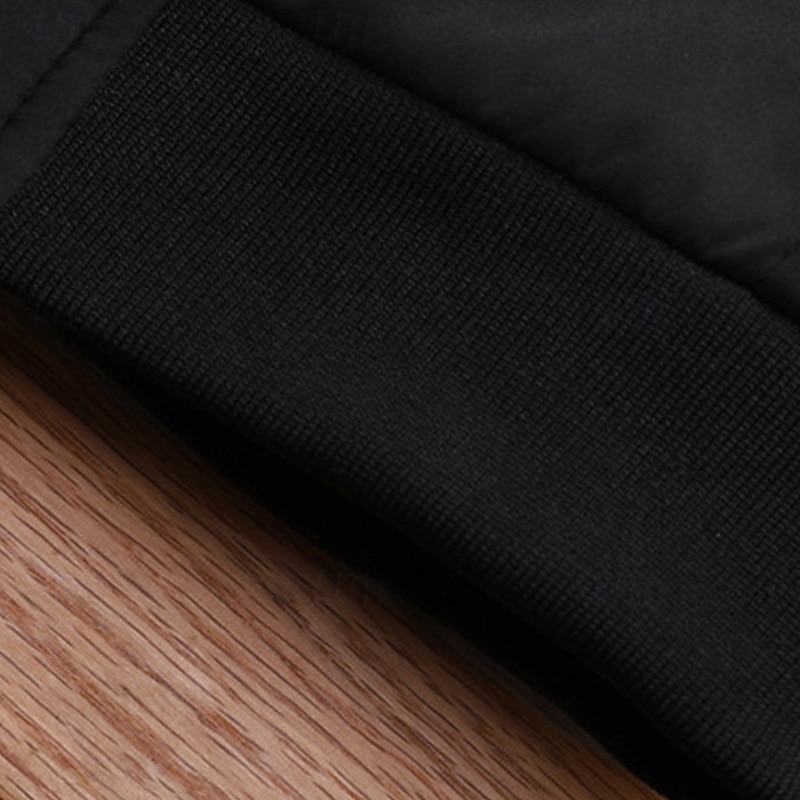 Ανδρικά Χειμωνιάτικα μπουφάν Μπουφάν fleece Casual Jacket Καθημερινά Διακοπές Διατηρείτε Ζεστό Τσέπη Φλις Φθινόπωρο & Χειμώνας Σκέτο Μοντέρνα Κομψό στυλ street Όρθιος Γιακάς Κανονικό Μαύρο Θαλασσί 2025 - $44.99 –P6