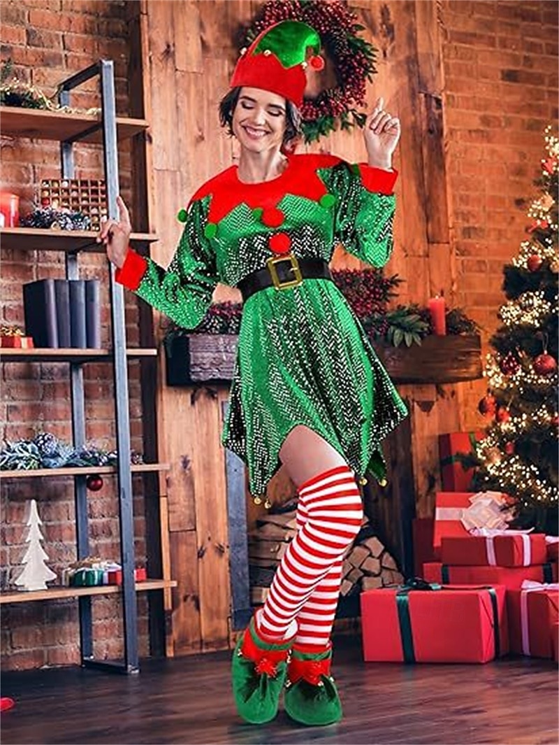 Santa Claus Outfits Fancy Costume Christmas Costume