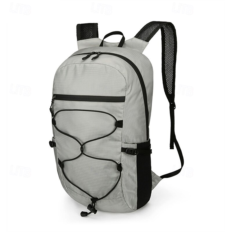 15 L Zaino giornaliero Zaino per escursioni Cerniera Multi-tasche Impermeabile alla pioggia Design Anatomico Indossabile Durevole Esterno Escursionismo Campeggio Militare Nylon Grigio scuro Nero Blu del 2025 a $19.99 –P19