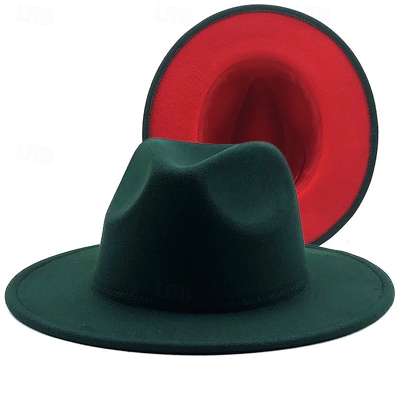 berretto Lana / acrilico Cappello Fedora Formale Matrimonio Semplice Con Colore Puro Copricapo Copricapo del 2025 a $10.99 –P2