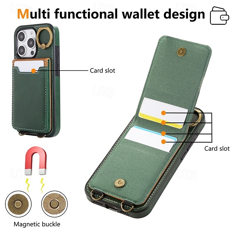 telefoon hoesje Voor iPhone 16 Pro Max Plus iPhone 15 Pro Max Plus iPhone 14 13 12 11 Pro Max Plus iPhone 14 Pro Max iPhone 13 12 11 Pro Max Achterkant met standaard Ringhouder met polsband Retro TPU 2025 - $20.99 –P13