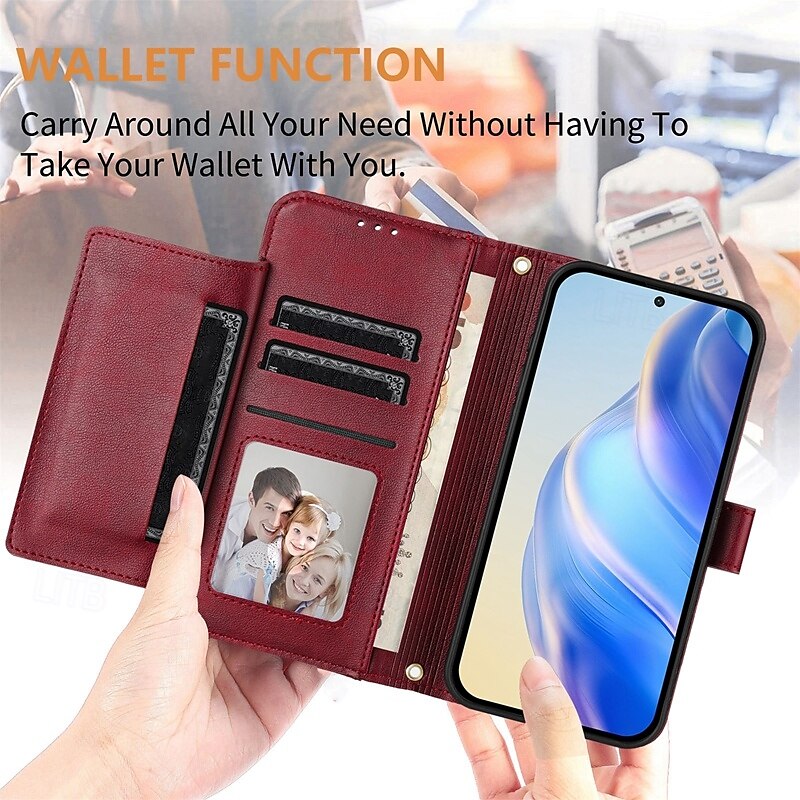 2025年 電話 ケース 用途 S24 S24 Ultra Plus S23 S22 S21 S20 Ultra Plus FE A55 A35 A25 A15 5G A54 A34 A14 A73 A53 A33 A23 A13 A72 A52 A32 A22 A12 A21s S25ウルトラ バックカバー スタンド付き ジッパ- ワイヤレス充電をサポート レトロ風 TPU PUレザー コレクション – $18.99 –P16