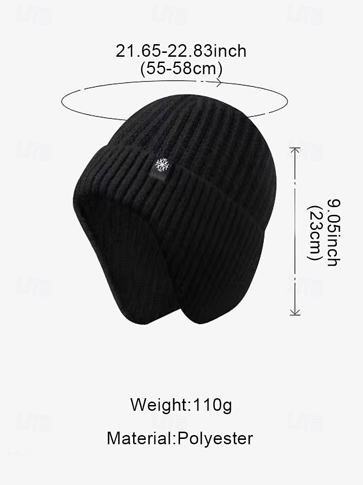 Men's Winter Knit Beanie Hat with Scarf Set – Warm Fleece-Lined for Cold Weather Protection 2025 - $11.99 –P8