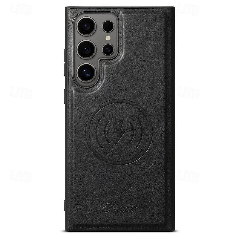 teléfono Funda Para S24 S24 Ultra Plus S23 Ultra Plus S23 S22 S22 Plus Ultra S25 Ultra Funda Trasera con Soporte Desmontable Magnética Retro TPU ordenador personal Cuero de PU 2025 - €17.99 –P11