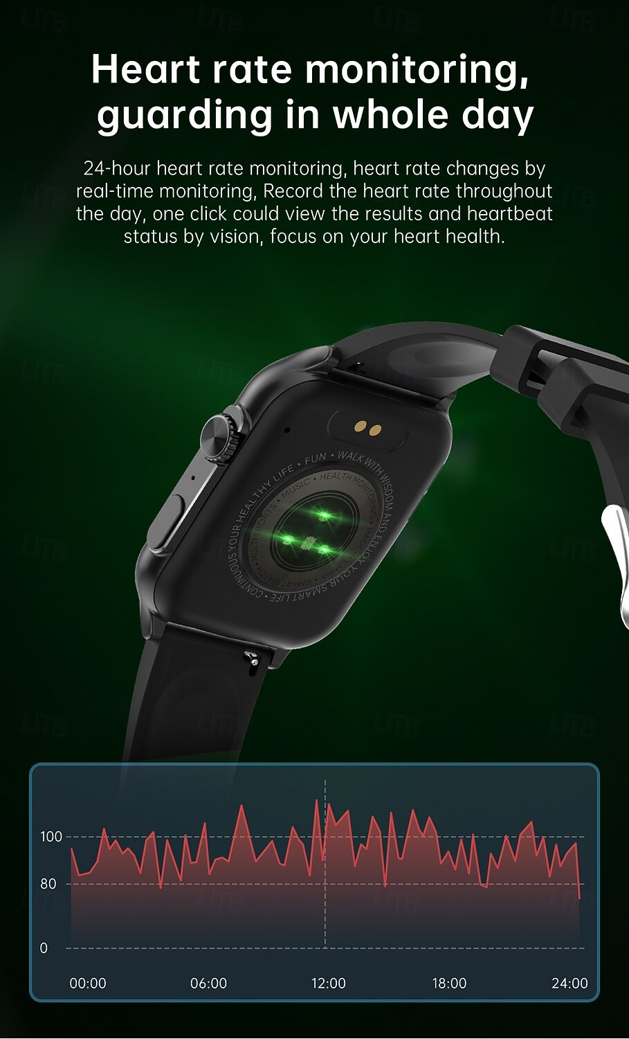 iMosi KT64 Smart Watch 1.96 inch Smartwatch Fitness Running Watch Bluetooth Pedometer Call Reminder Sleep Tracker Compatible with Android iOS Women Men Hands-Free Calls Waterproof Media Control IP 67 2025 - $42.99 –P8
