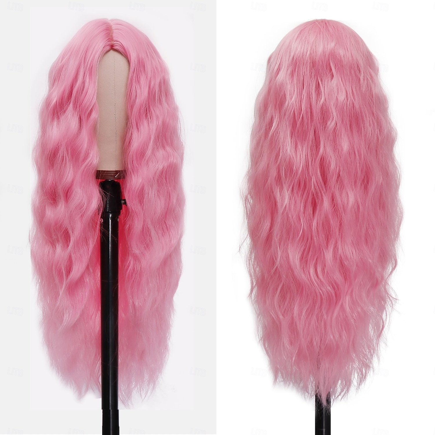 peruci pentru femei peruci lungi ondulate perucă colorată perucă ondulată cu aspect natural partea mijlocie peruci sintetice rezistente la căldură pentru cosplay cadouri de Crăciun petrecere utilizare 2026 - $19.99 –P6