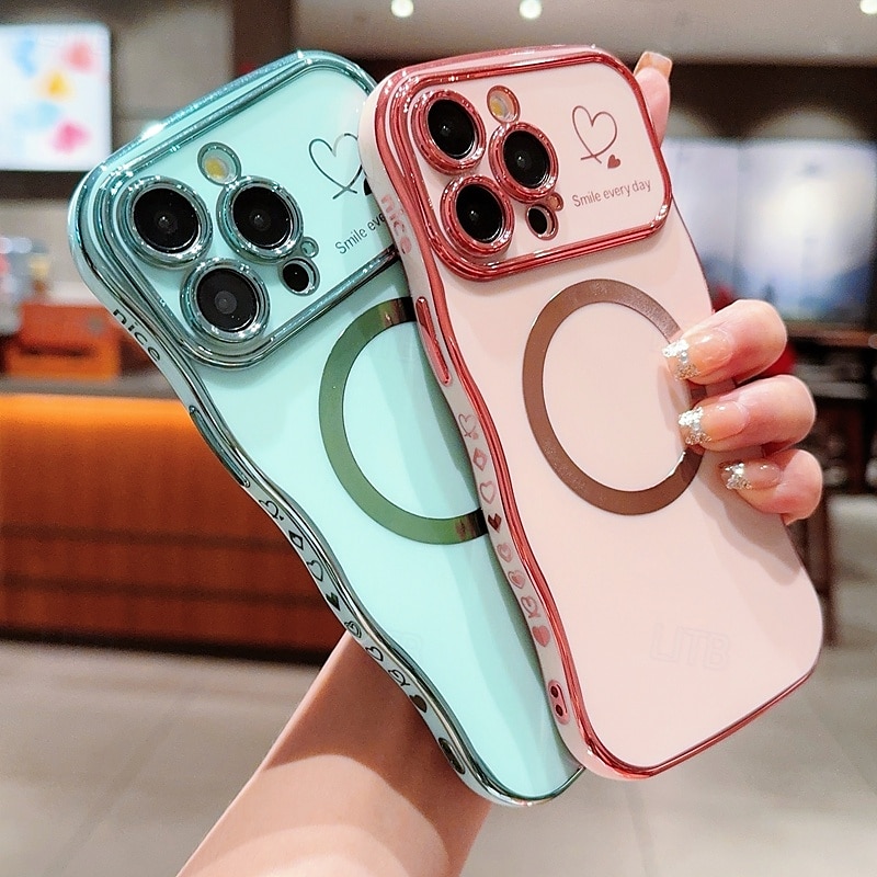 2025年 電話 ケース 用途 iPhone 16 Pro Max プラス iPhone 15 プロマックスプラス iPhone 14 13 12 11 Pro Max Plus iPhone 14 Pro Max Plus iPhone 13 12 11 Pro Max バックカバー 磁石バックル ワイヤレス充電をサポート 耐衝撃 レトロ風 仕上げ コレクション – $15.99 –P9
