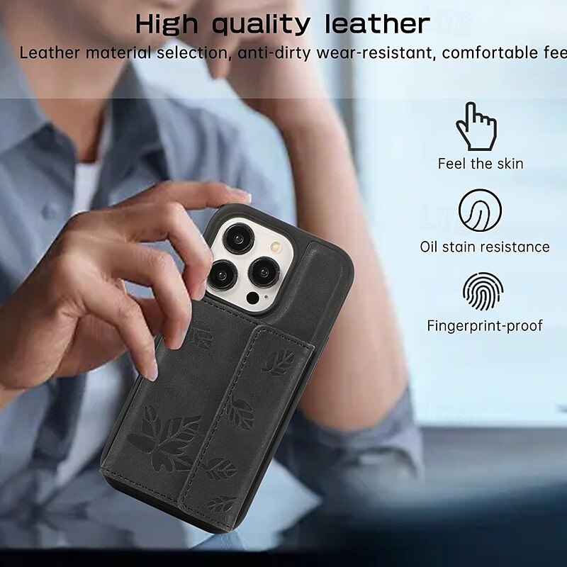 Phone Case For iPhone 16 Pro Max Plus iPhone 15 Pro Max Plus iPhone 14 13 12 Pro Max Plus iPhone 14 Pro Max iPhone 14 Pro Max Plus iPhone 13 12 Pro Max Back Cover with Stand Holder Card Slot 2025 - $18.99 –P3