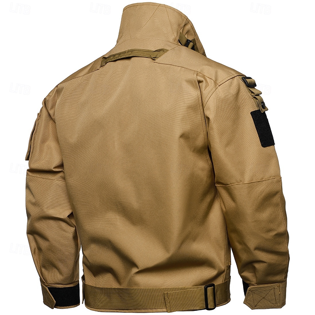 Men's Military Jacket Hiking Jacket Tactical Jacket Sports Outdoor Camping & Hiking Waterproof Windbreaker Zipper Pocket Winter Spring &  Fall Solid Color Active Sports & Outdoors Hooded Regular 2025 - $113.99 –P3