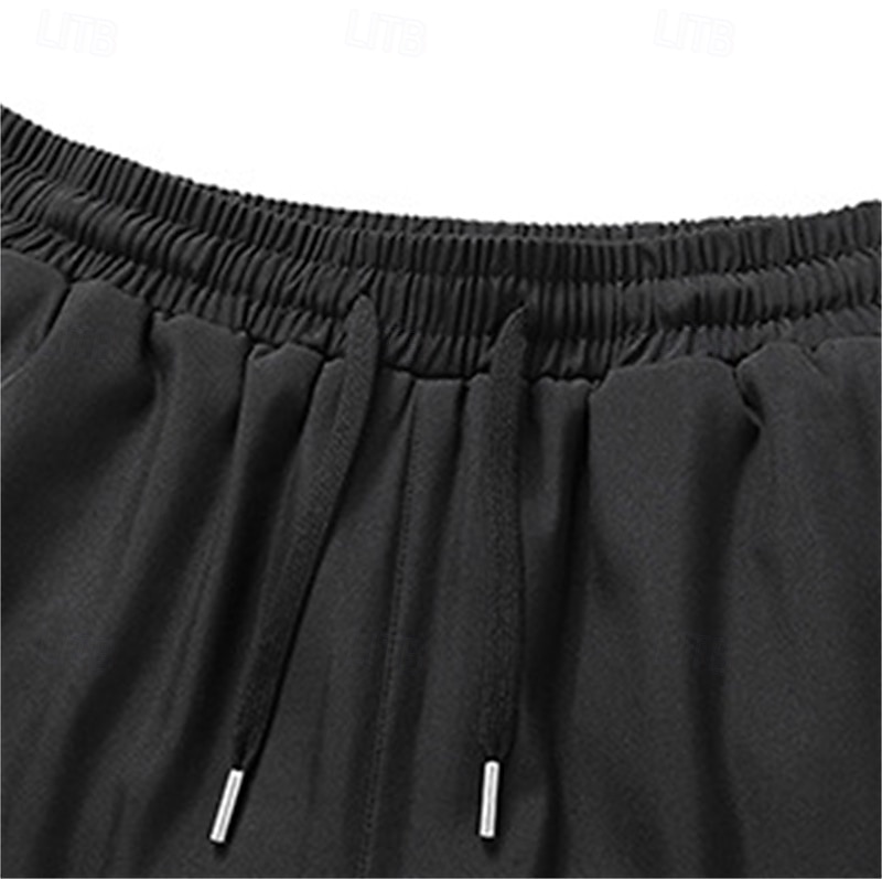 Hombre Pantalones deportivos Pantalones de Deporte Pantalones Bolsillo Correa Cintura elástica Plano Comodidad Transpirable Longitud total Deporte Diario Moda Casual Negro Gris Microelástico 2025 - $18.99 –P3
