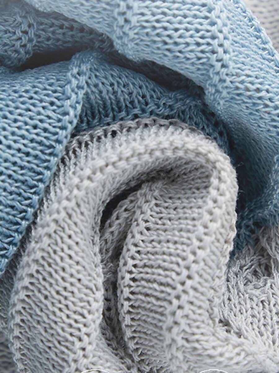Women's Sweater Pullover Sweater Jumper Casual Soft Pure Color Ribbed Hooded Hollow Out Knitted Long Sleeve Regular Tops Knit Outdoor Daily Weekend Blue Gray Fall Winter 2025 - $56.99 –P2