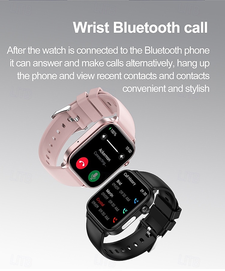 ET570 Smart Watch ECG Bluetooth Call AI Voice SOS Non-invasive Blood Glucose Health Monitor 1.96inch Sport Smartwatch 2025 - $51.99 –P4