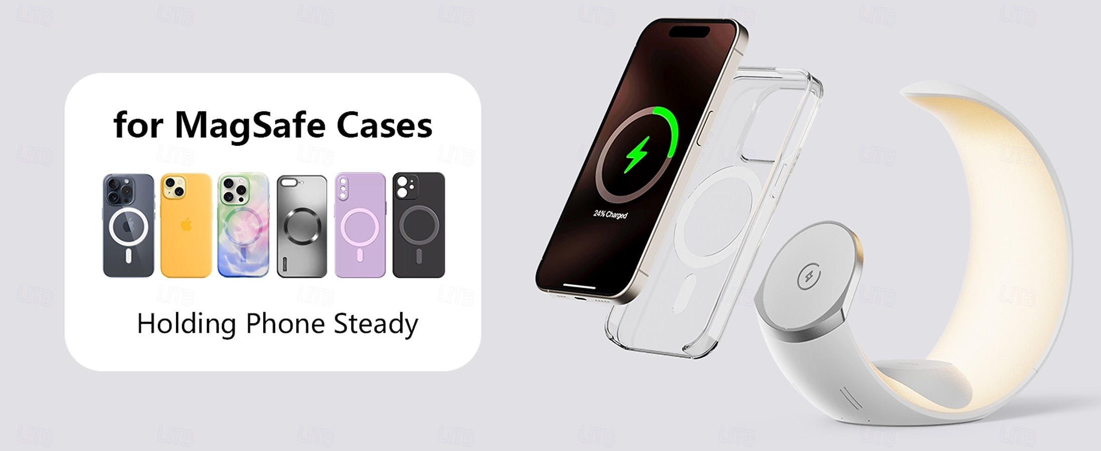 Wireless Charger 15 W Output Power Wireless Charging Station CE Certified Fast Wireless Charging MagSafe Magnetic For Apple Watch iPhone 14/13/12/11 Pro Max Apple Watch Series SE / 6/5/4/3/2/1 2025 - $63.99 –P14