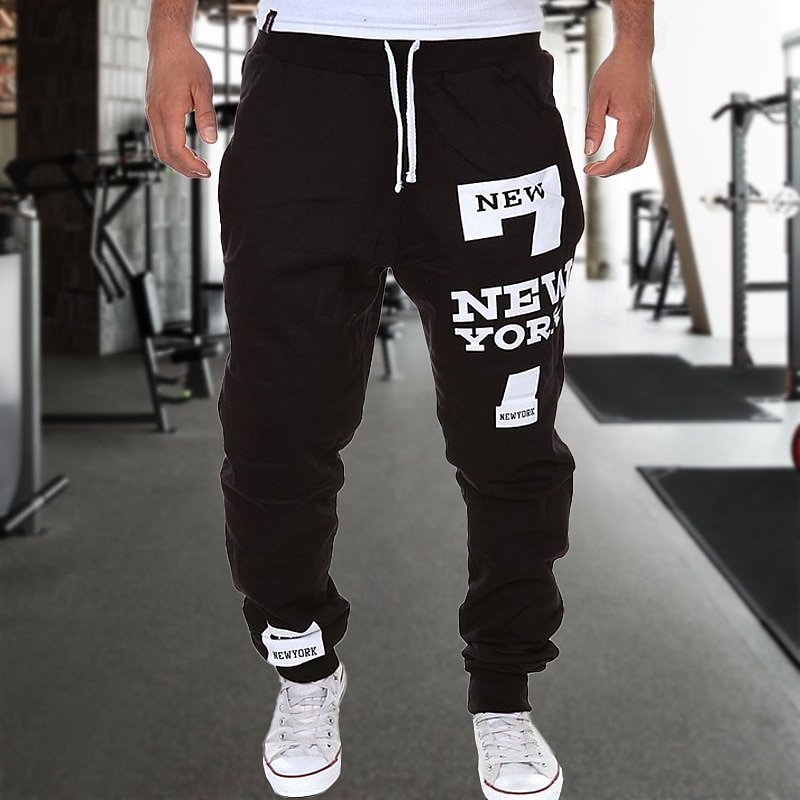 Ανδρικά Παντελόνι Joggers Jogger Αθλητικές Φόρμες Pantaloni de Alergat Αθλητικό παντελόνι Παντελόνι GYM Τσέπη Κορδόνι Παντελόνια ΕΞΩΤΕΡΙΚΟΥ ΧΩΡΟΥ Αθλήματα & Ύπαιθρος Αθλητικό 2025 - $11.49 –P2