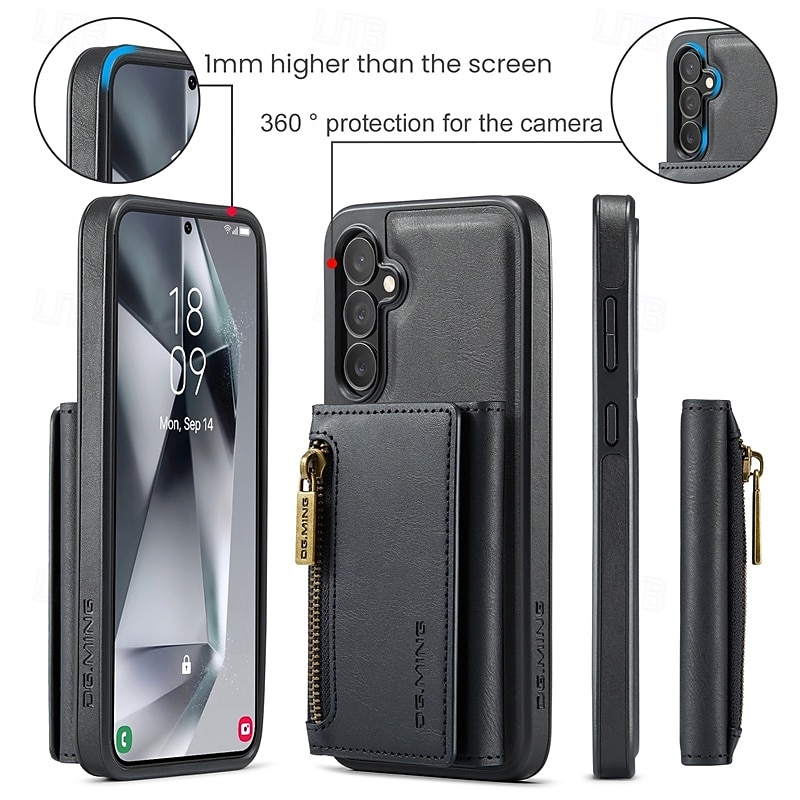 2025年 電話 ケース 用途 S24 S24 Ultra Plus S24 FE S23 Ultra Plus S22 Ultra Plus FE S21 Ultra S25ウルトラ バックカバー スタンド付き 取り外し可 磁石バックル レトロ風 TPU PUレザー  コレクション – $23.99 –P14