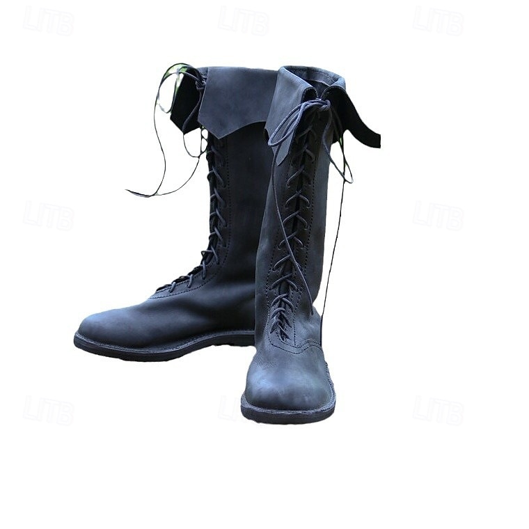 Středověké Renesanční Boty Pánské Unisex Keltské Pirát Steampunk předvečer Všech svatých Karneval Plesová maškaráda Večírek LARP Ren Faire Dospělé Boty 2025 - $54.99 –P4