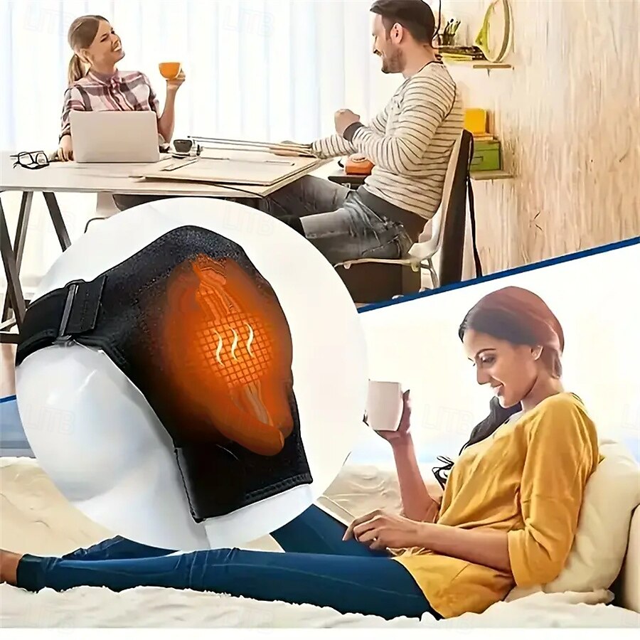 Hot shoulder shoulder USB three controllable temperature thermal shoulder physiotherapy hot compress heating cape 2025 - $23.99 –P7