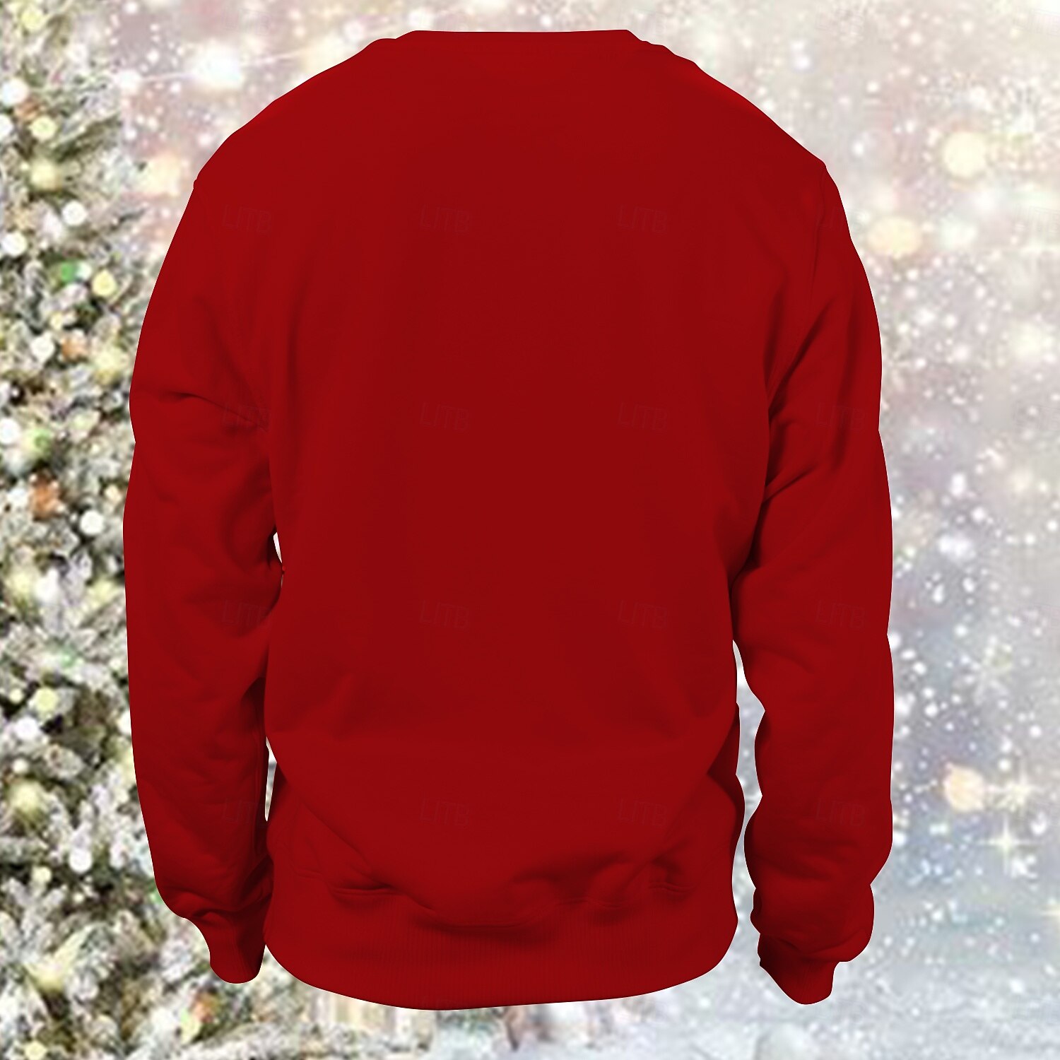 Karácsony Mikulás Pullover Vicces karácsonyi pulóver 3D nyomtatás 3D Karácsony Grafikus Kompatibilitás Páros Férfi Női Felnőttek Karácsony Farsang 3D nyomtatás Parti Fesztivál 2025 - $26.99 –P8