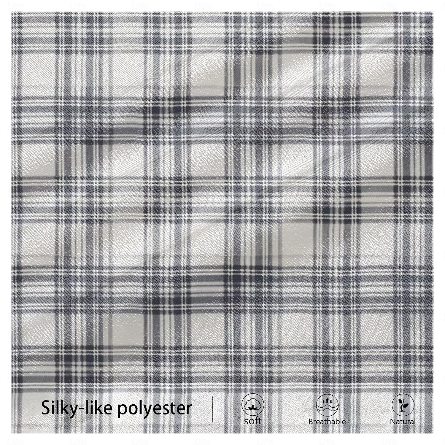 Herr Rutig Kostymbyxor Medium Midja Business Casual Formell Vardag Dragkedja Ficka Sommar Vår Höst 3D-tryck Svart Grå 2025 - $29.99 –P4