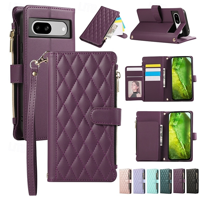 téléphone Coque Pour Pixel 9 Pro Pixel 9 Pro XL Pixel 8 Pro Pixel 8 Pixel 9 Pixel 7 Pixel 7 Pro Pixel 6 Pixel 6 Pro Coque Arriere Avec Support fermeture Éclair avec lanière Rétro TPU faux cuir de 2025 ? $20.99 –P4