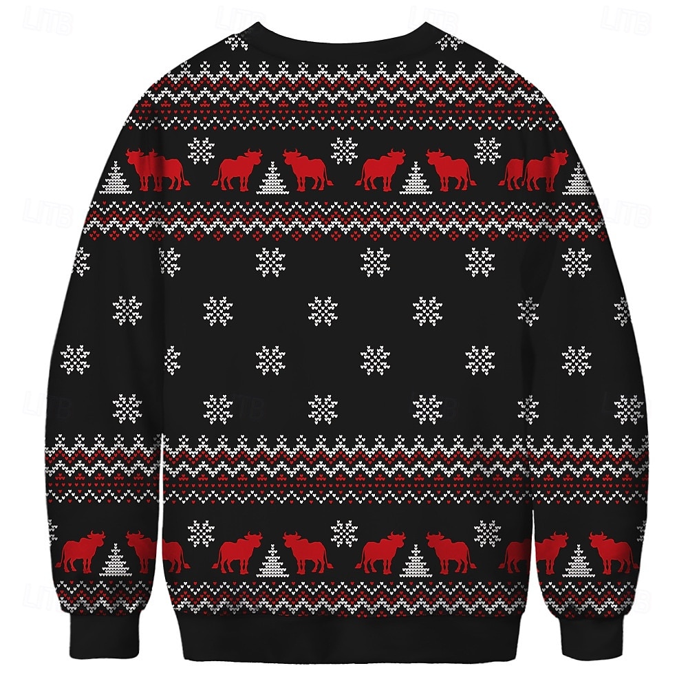 Anime 3D-Druck 3D Bischofsärmel Kapuzensweatshirt Cartoon Manga Weihnachtsmann Grafik für Paar Herren Damen Erwachsene 3D-Druck  für Weihnachten Karneval Party Festival 2025 - $29.99 –P12