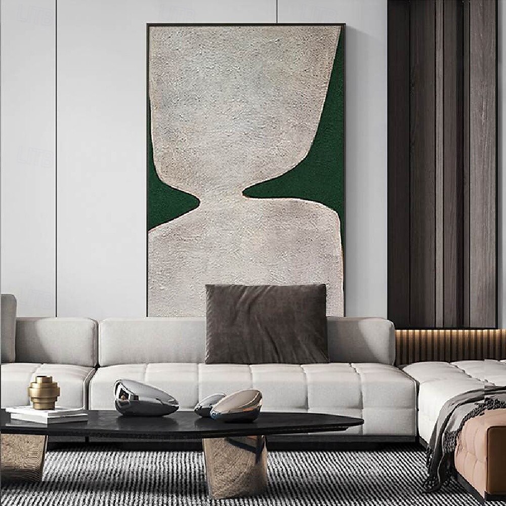 reines handgemaltes modernes Ölgemälde blaue Folie Wolke Meer hängendes Gemälde schwarz weiß abstraktes Ölgemälde für Wohndekoration Gemälde Wandkunst Gemälde 2025 - $125.99 –P1