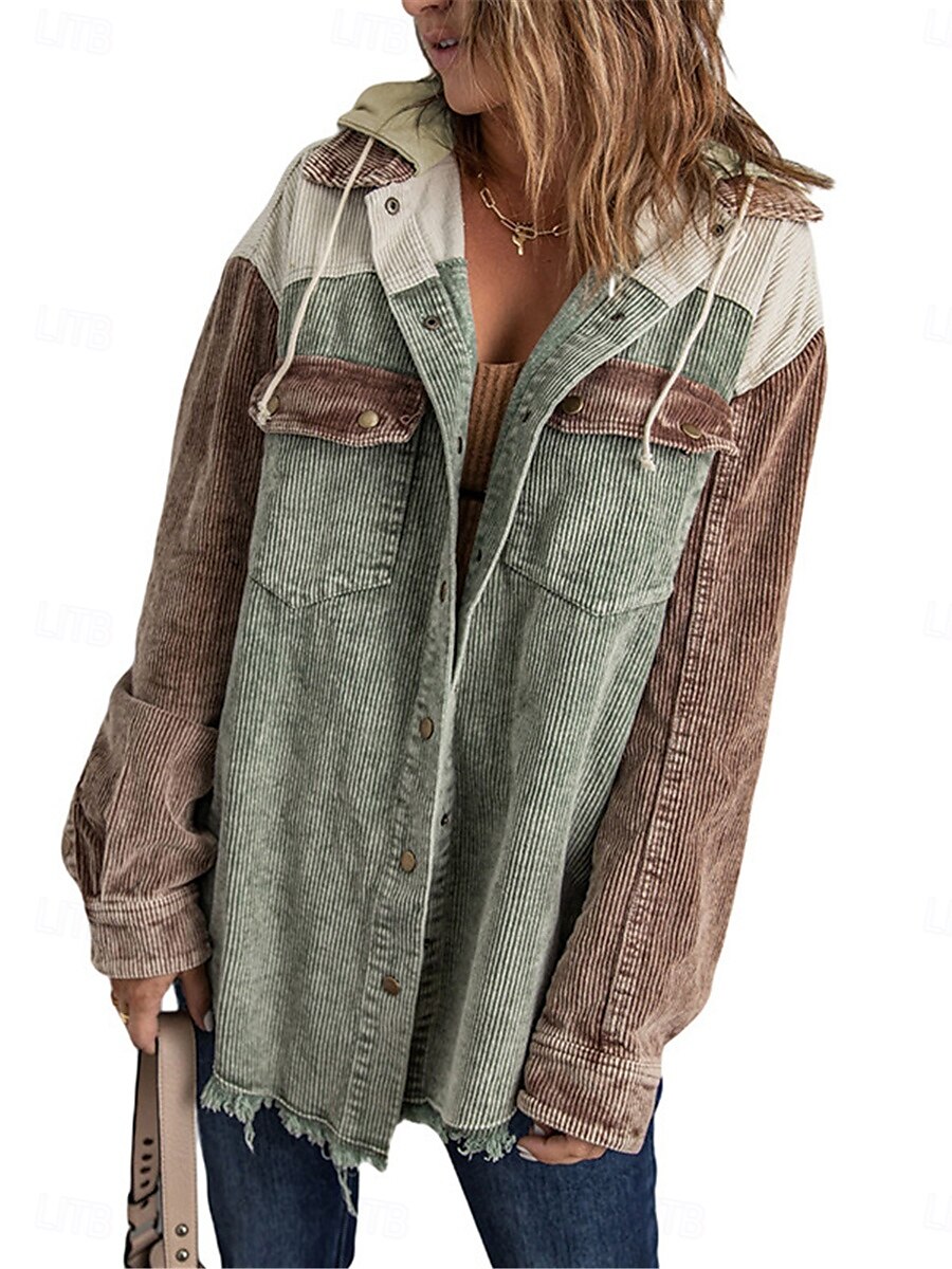 Veste décontractée Femme Extérieur Plein Air Usage quotidien mode Décontractées Avec poches Normal Manteau Rose Claire Bleu Vert Automne Hiver Boutonnage Simple Col rabattu Standard S M L XL 2XL de 2025 ? $83.99 –P4