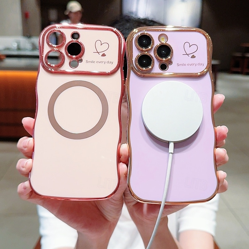 2025年 電話 ケース 用途 iPhone 16 Pro Max プラス iPhone 15 プロマックスプラス iPhone 14 13 12 11 Pro Max Plus iPhone 14 Pro Max Plus iPhone 13 12 11 Pro Max バックカバー 磁石バックル ワイヤレス充電をサポート 耐衝撃 レトロ風 仕上げ コレクション – $15.99 –P1