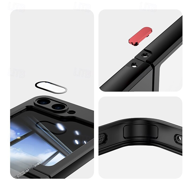 telefono Custodia Per Z Flip 7 Z Flip 6 Z Flip 5 Custodia Portafoglio Resistente agli urti Retrò TPU PC del 2025 a $13.99 –P2