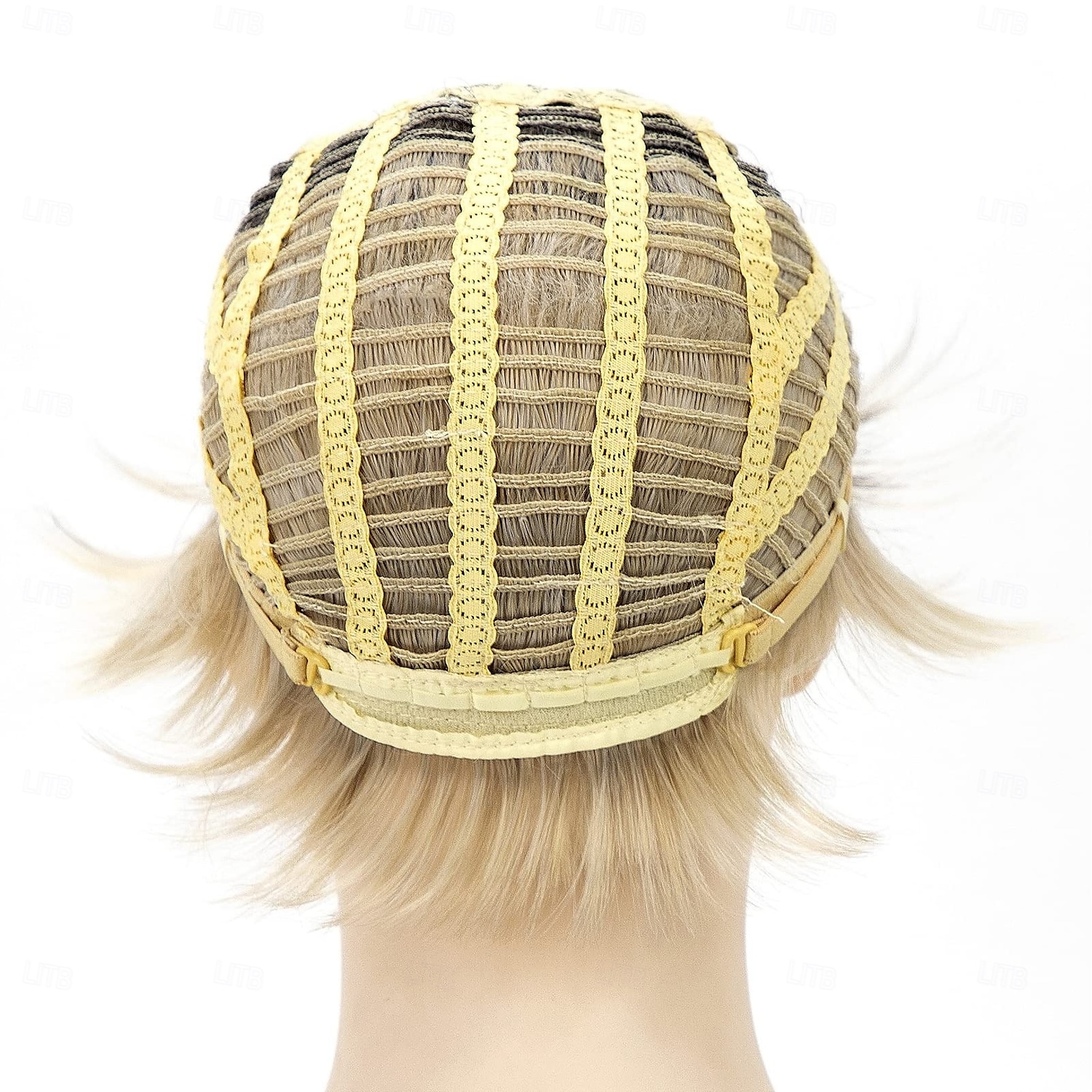 perucas loiras curtas para mulheres perucas loiras com corte pixie com franja perucas de cabelo curto em camadas retas perucas loiras claras sintéticas de aparência natural de 2025 por $20.99 –P5