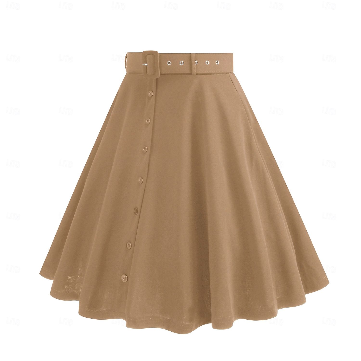 Rétro Vintage Années 1950 Hepburn Jupe Ligne A Femmes Carnaval Nouvel An Mascarade Décontracté Quotidien Enterrement de Vie de Jeune Fille Adulte Jupe de 2025 ? $28.99 –P12