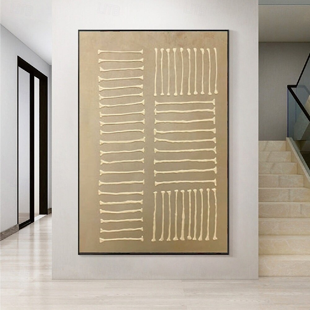Oil painting Wabi sabi artwork handmade Wall Art Beige Abstract Painting on Canvas hand painted A Pair Beige Texture painting Wall Art Neutral Abstract Wall Art Boho Wal Decor oil painting 2025 - $116.99 –P6