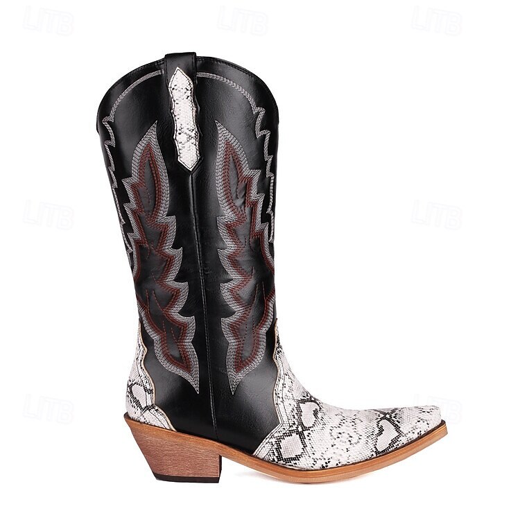Retro Hippie 70. léta Boty Westernová bota Hippie Západní kovboj Pánské Dámské Karneval Plesová maškaráda Dovolená Večírek Denní nošení Dospělé Boty 2025 - $64.99 –P7