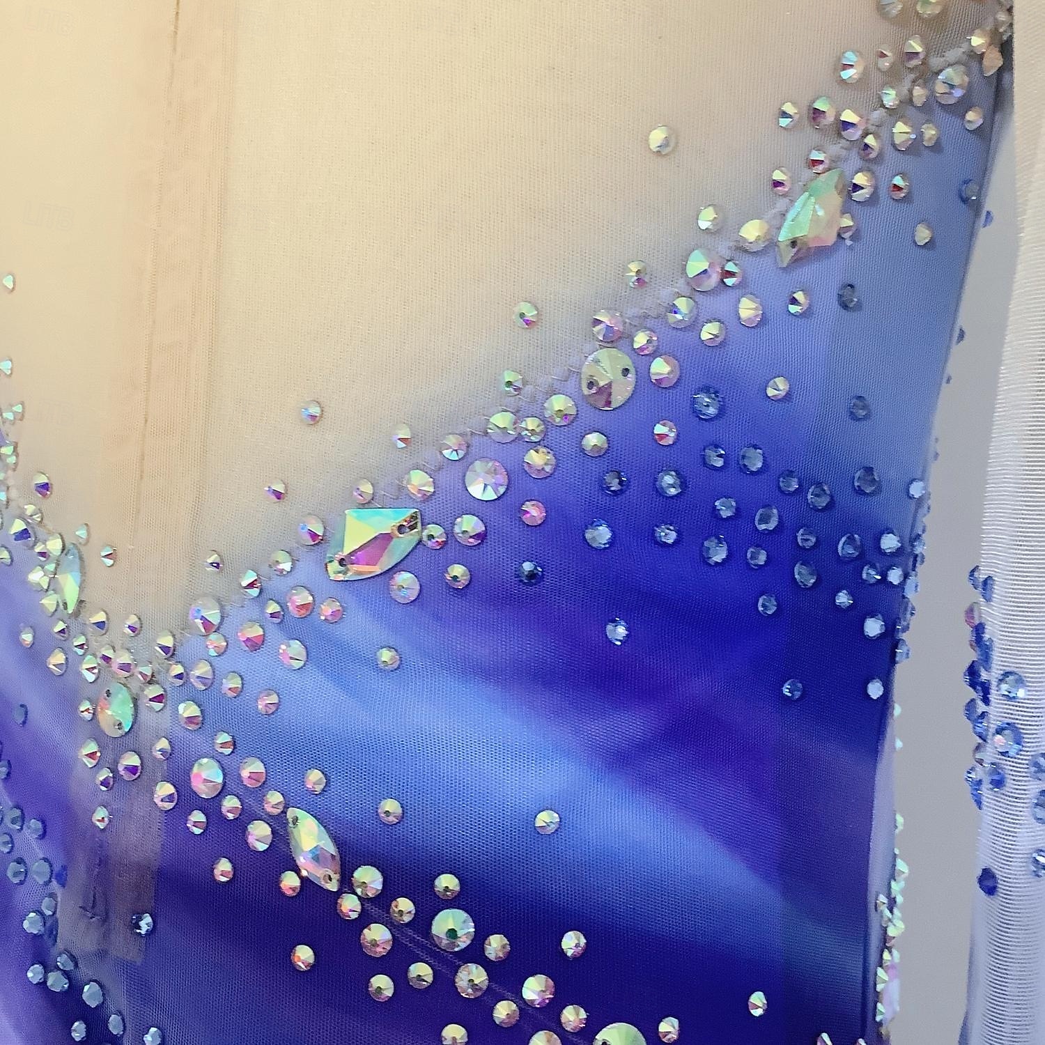 Costume da Competizione da Donna per Pattinaggio Artistico